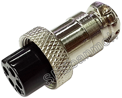 ปลั๊กเหล็ก,คอนเนคเตอร์เหล็ก,Metal Connector,metal plug,2pin,3pn,4pin,5pin,6pin,7pin,8pin,metal,ปลั๊กเหล็ก