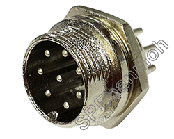 ปลั๊กเหล็ก,คอนเนคเตอร์เหล็ก,Metal Connector,metal plug,2pin,3pn,4pin,5pin,6pin,7pin,8pin,metal,ปลั๊กเหล็ก